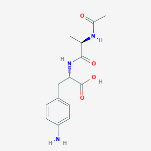 N-Acetyl-D-alanyl-4-amino-L-phenylalanine