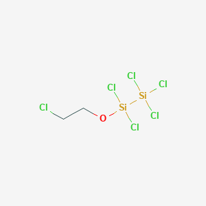 1,1,1,2,2-Pentachloro-2-(2-chloroethoxy)disilane