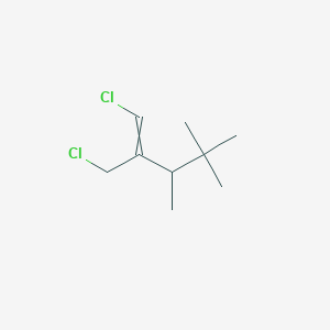 1-Chloro-2-(chloromethyl)-3,4,4-trimethylpent-1-ene