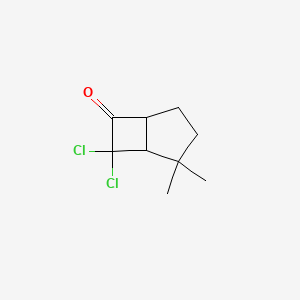 7,7-Dichloro-2,2-dimethylbicyclo[3.2.0]heptan-6-one