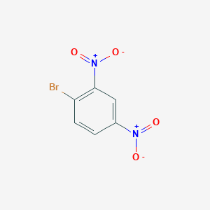 molecular formula C6H3BrN2O4 B145926 1-溴-2,4-二硝基苯 CAS No. 584-48-5