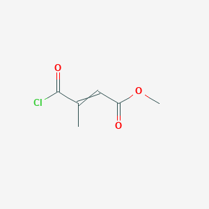 Methyl 4-chloro-3-methyl-4-oxobut-2-enoate