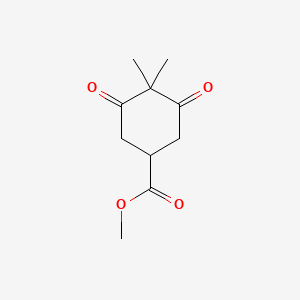 Methyl 4,4-dimethyl-3,5-dioxocyclohexane-1-carboxylate