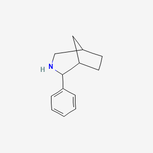 B1459266 2-Phenyl-3-azabicyclo[3.2.1]octane CAS No. 100608-29-5