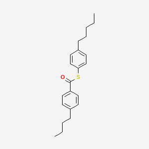 S-(4-Pentylphenyl) 4-butylbenzene-1-carbothioate