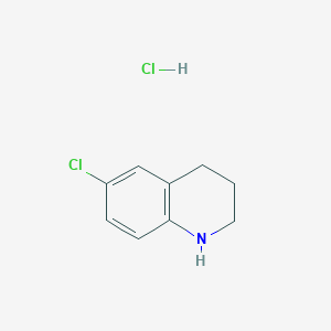 molecular formula C9H11Cl2N B1459275 6-氯-1,2,3,4-四氢喹啉盐酸盐 CAS No. 1803589-87-8