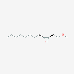 molecular formula C13H26O2 B14592753 (2S,3R)-2-(2-Methoxyethyl)-3-octyloxirane CAS No. 61140-95-2