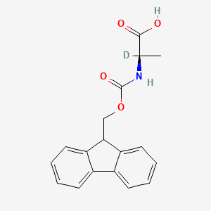 molecular formula C18H17NO4 B1459278 L-Alanine-2-D1-N-fmoc CAS No. 225101-64-4