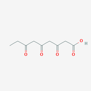 molecular formula C9H12O5 B14592865 3,5,7-Trioxononanoic acid CAS No. 61067-59-2