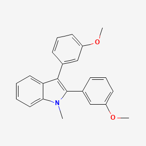 2,3-Bis(3-methoxyphenyl)-1-methyl-1H-indole