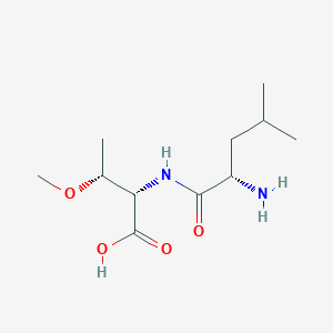 molecular formula C11H22N2O4 B14592915 L-Leucyl-O-methyl-L-threonine CAS No. 61242-92-0