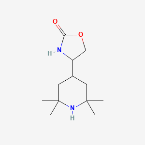 2-Oxazolidinone, 4-(2,2,6,6-tetramethyl-4-piperidinyl)-