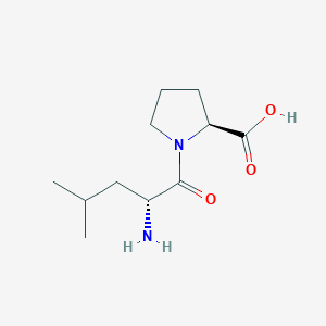 molecular formula C11H20N2O3 B14593105 D-Leucyl-L-proline CAS No. 61430-13-5