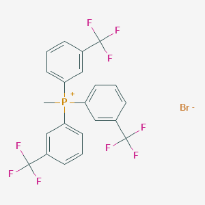 Methyltris[3-(trifluoromethyl)phenyl]phosphanium bromide