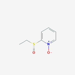 2-(Ethanesulfinyl)-1-oxo-1lambda~5~-pyridine