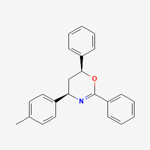 (4R,6S)-4-(4-methylphenyl)-2,6-diphenyl-5,6-dihydro-4H-1,3-oxazine