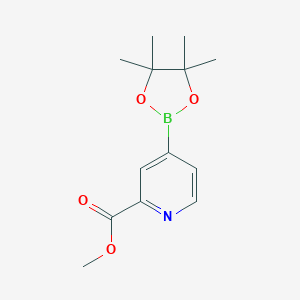 B145933 Methyl 4-(4,4,5,5-tetramethyl-1,3,2-dioxaborolan-2-YL)picolinate CAS No. 957062-72-5