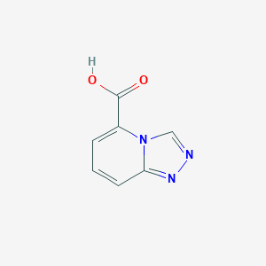 molecular formula C7H5N3O2 B1459332 [1,2,4]Triazolo[4,3-A]pyridine-5-carboxylic acid CAS No. 1234615-95-2