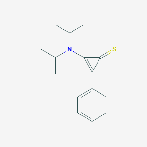 molecular formula C15H19NS B14593372 2-[Di(propan-2-yl)amino]-3-phenylcycloprop-2-ene-1-thione CAS No. 61077-45-0