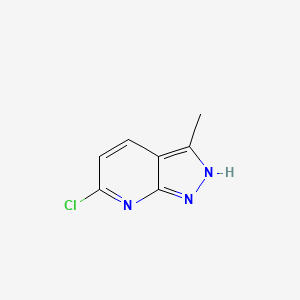 6-Chloro-3-methyl-1H-pyrazolo[3,4-B]pyridine