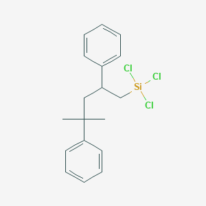 Trichloro(4-methyl-2,4-diphenylpentyl)silane