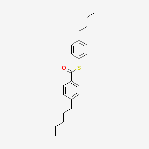 S-(4-Butylphenyl) 4-pentylbenzene-1-carbothioate