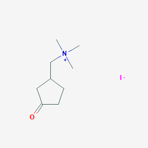 N,N,N-Trimethyl(3-oxocyclopentyl)methanaminium iodide