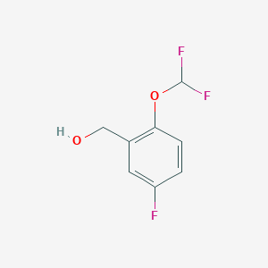 2-(Difluoromethoxy)-5-fluorobenzyl alcohol
