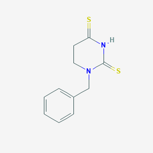 molecular formula C11H12N2S2 B14593532 1-Benzyldihydropyrimidine-2,4(1H,3H)-dithione CAS No. 61282-99-3