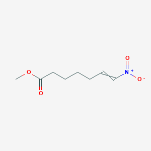 molecular formula C8H13NO4 B14593553 Methyl 7-nitrohept-6-enoate CAS No. 61379-36-0