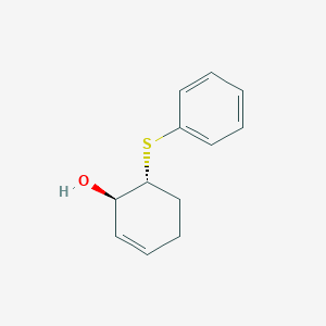 (1R,6R)-6-(Phenylsulfanyl)cyclohex-2-en-1-ol