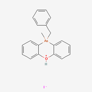 molecular formula C20H19AsIO B14593565 CID 78066164 