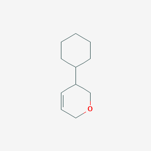 3-Cyclohexyl-3,6-dihydro-2H-pyran