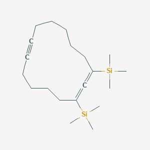 (Cyclotetradeca-1,2-dien-8-yne-1,3-diyl)bis(trimethylsilane)