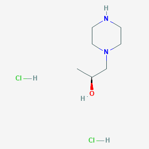 molecular formula C7H18Cl2N2O B1459378 （S）-1-（哌嗪-1-基）丙烷-2-醇二盐酸盐 CAS No. 954138-59-1