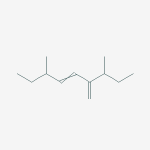 molecular formula C12H22 B14593801 3,7-Dimethyl-6-methylidenenon-4-ene CAS No. 61063-96-5