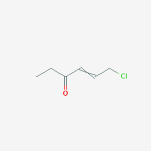 6-Chlorohex-4-en-3-one