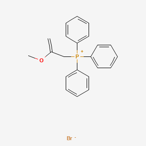 molecular formula C22H22BrOP B14593905 (2-Methoxyprop-2-en-1-yl)(triphenyl)phosphanium bromide CAS No. 60661-63-4