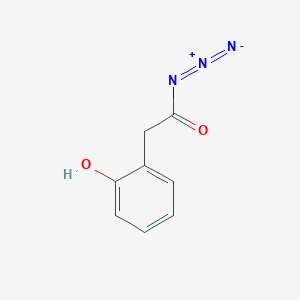 molecular formula C8H7N3O2 B14593915 (2-Hydroxyphenyl)acetyl azide CAS No. 61361-08-8