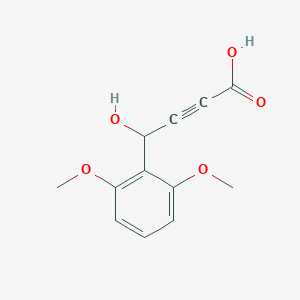 4-(2,6-Dimethoxyphenyl)-4-hydroxybut-2-ynoic acid