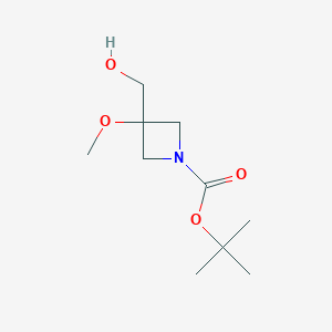 tert-Butyl 3-(hydroxymethyl)-3-methoxyazetidine-1-carboxylate