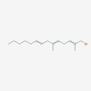 1-Bromo-2,6-dimethyltetradeca-2,5,8-triene