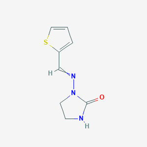 1-{[(Thiophen-2-yl)methylidene]amino}imidazolidin-2-one