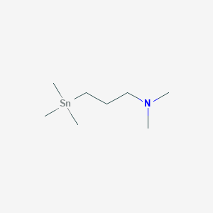 N,N-Dimethyl-3-(trimethylstannyl)propan-1-amine