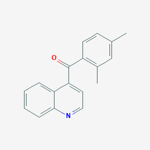 4-(2,4-Dimethylbenzoyl)quinoline