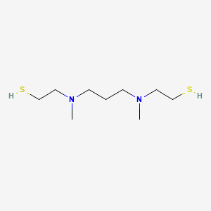 Ethanethiol, 2,2'-[1,3-propanediylbis(methylimino)]bis-