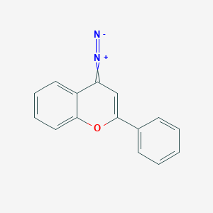 4-Diazo-2-phenyl-4H-1-benzopyran