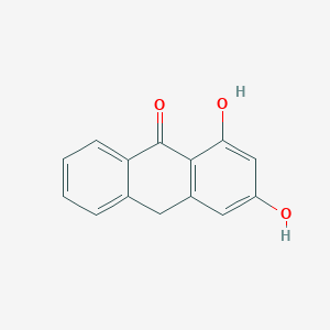 9(10H)-Anthracenone, 1,3-dihydroxy-