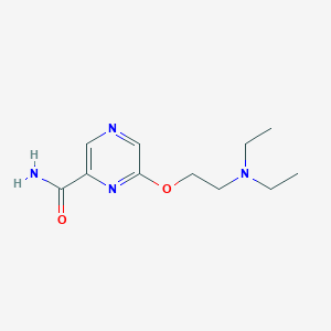 6-[2-(Diethylamino)ethoxy]pyrazine-2-carboxamide