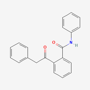 Benzamide, N-phenyl-2-(phenylacetyl)-